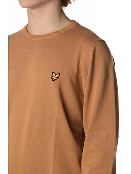 Lyle & Scott KN821V W869 Cotton Crew Jumper Maglioncino Uomo - immagine 4