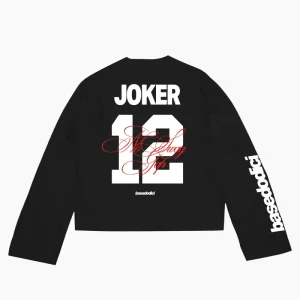 Longsleeve "VALENTINE" Joker Black