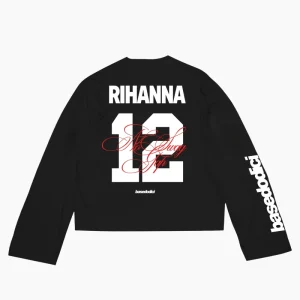 Longsleeve "VALENTINE" Rihanna Black