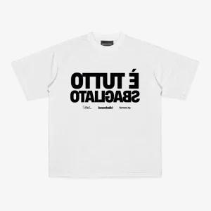 T-Shirt "SAMURAIJAYxBASEDODICI" TuttoSbagliato White