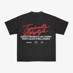 T-Shirt "TAVERNELLExBASEDODICI" Lifestyle Black