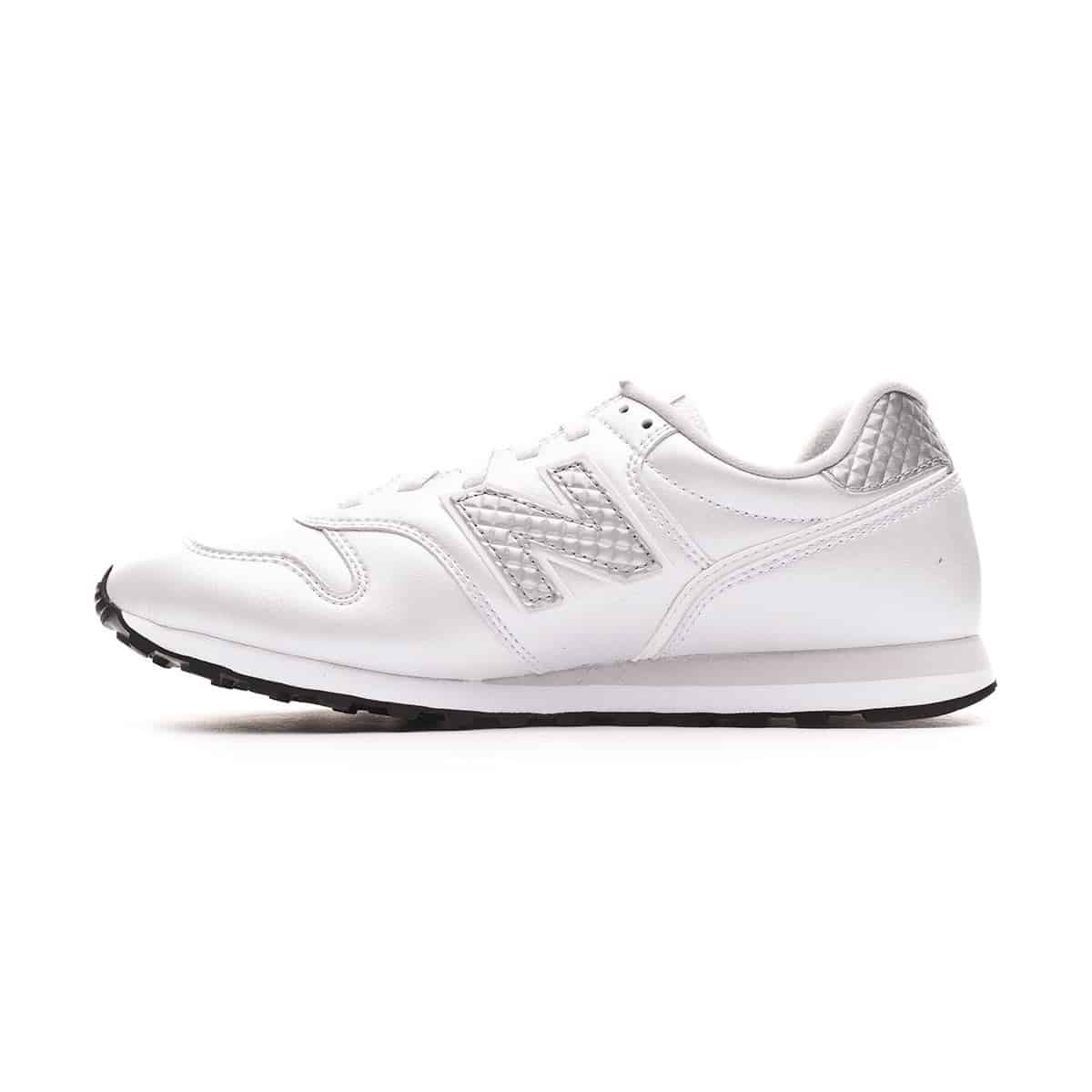 Scarpa da ginnastica donna new balance WL373GD2 colore bianco argento - immagine 3