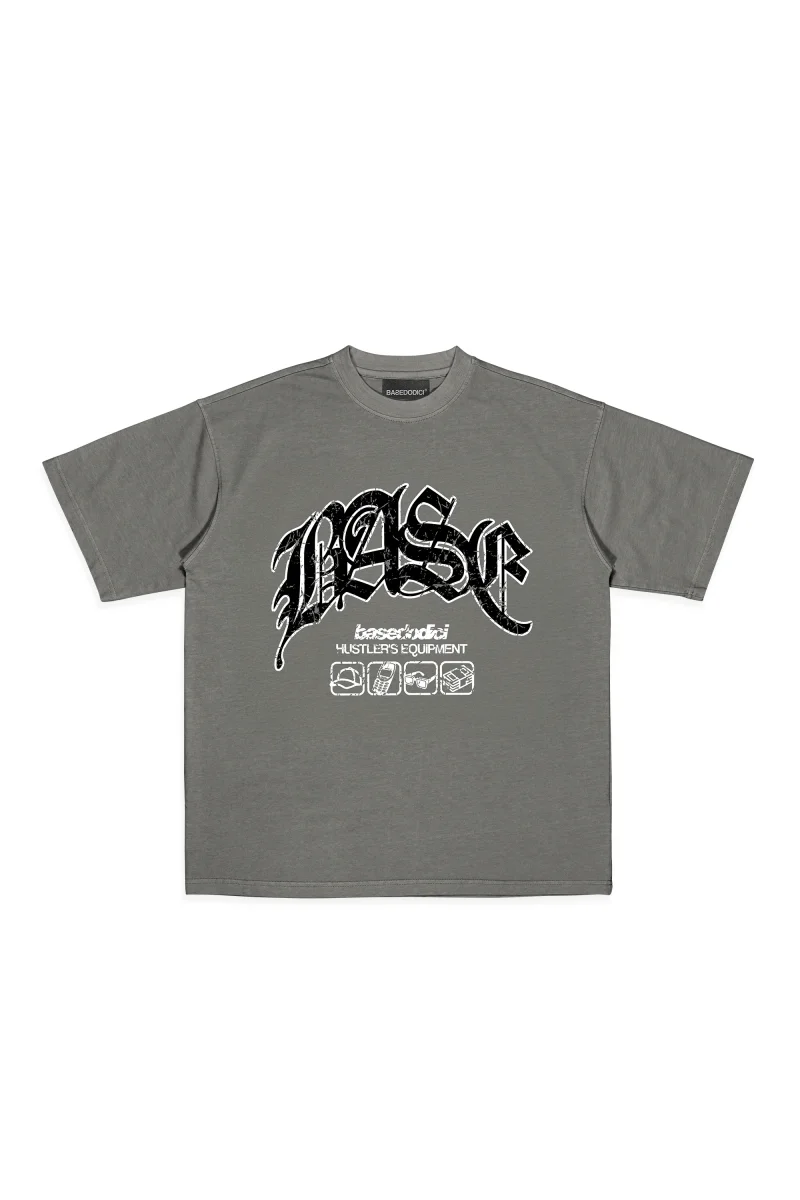 T-Shirt “LIVE FAST” GTA Grey - immagine 2