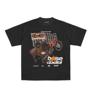 T-Shirt “LIVE FAST” Furious Black