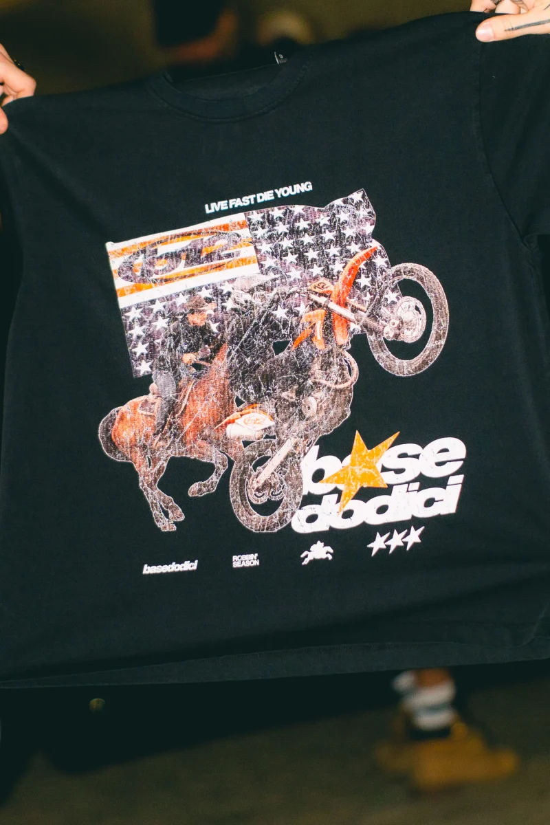 T-Shirt “LIVE FAST” Furious Black - immagine 4