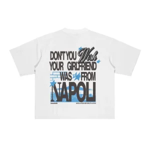 T-Shirt “WISHYOUR” Girlfriend White