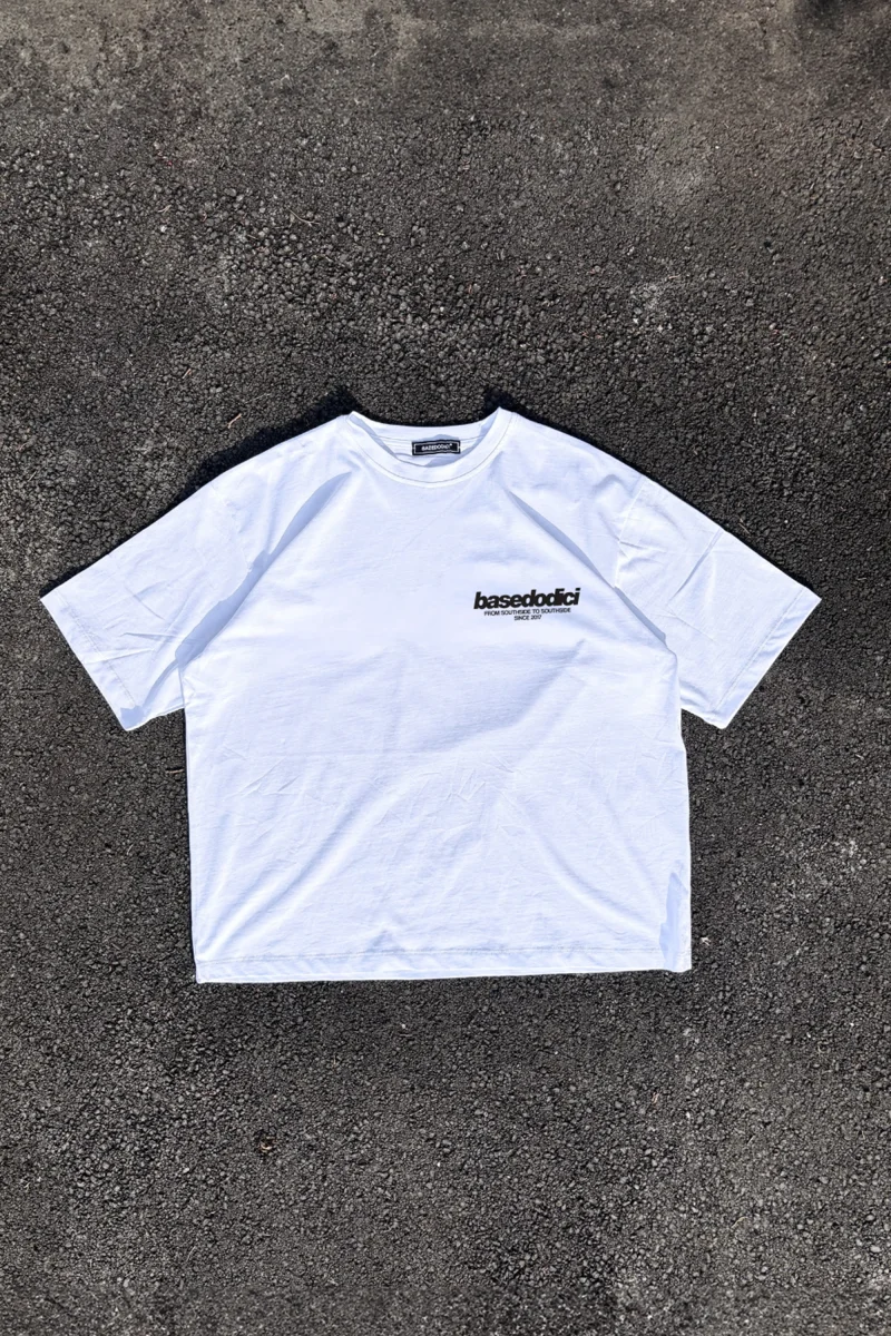 T-Shirt “WISHYOUR” Boyfriend White/Multi - immagine 5