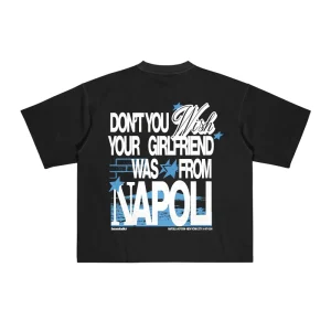 T-Shirt “WISHYOUR” Girlfriend Black