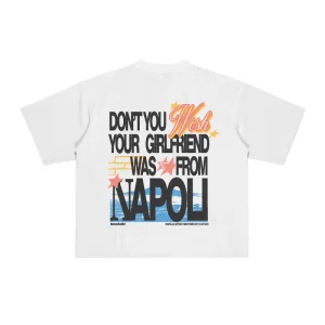 T-Shirt “WISHYOUR” Girlfriend White/Multi