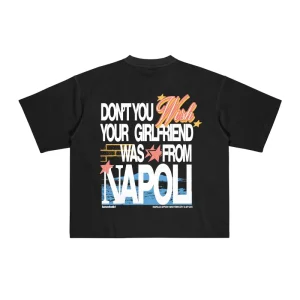 T-Shirt “WISHYOUR” Girlfriend Black/Multi