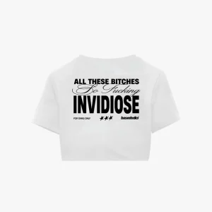 Baby Tee "DIVA" Invidiose SoF*cking White
