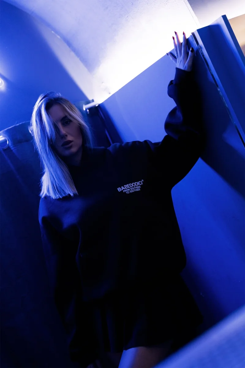 Hoodie "AMMO" CHI'T'SAP Black/Chrome - immagine 4