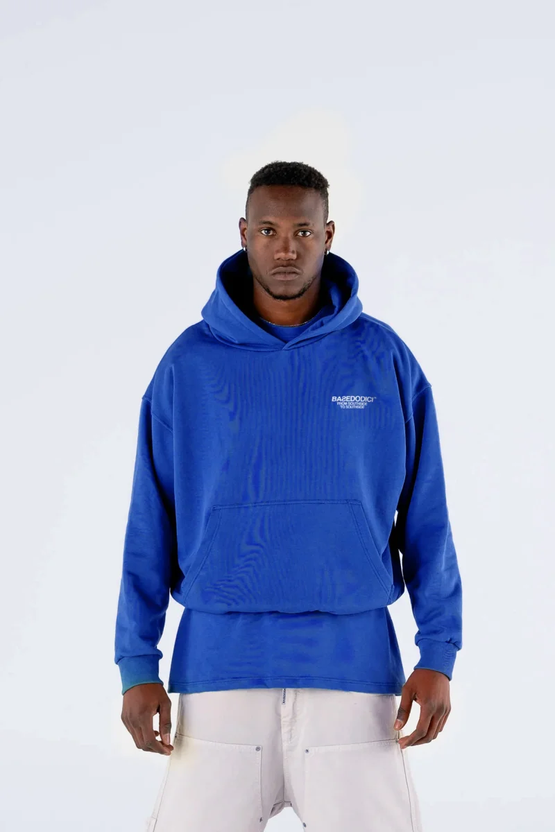Hoodie "AMMO" CHI'T'SAP Blue Royal - immagine 4