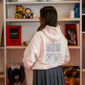 Hoodie "AMMO" CHI'T'SAP White/Glitter