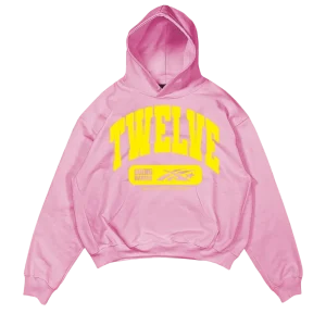 Hoodie “THECRUISE” Twelve Pink