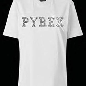 Pyrex Donna T-Shirt con Logo Bianco MOD. 34234 XS