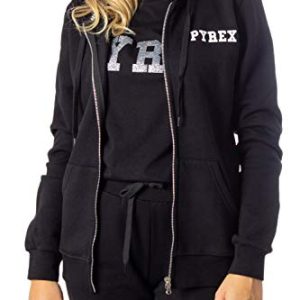 Pyrex Felpa Donna Colore Nero Modello 40405 (XS)