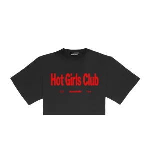 Baby Tee โBASEDODICIxHYPEโ Hot Girls Black