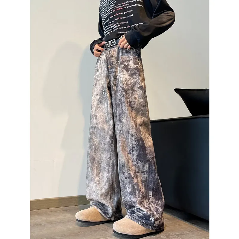 Jeans larghi Streetwear Tie Dye - immagine 5