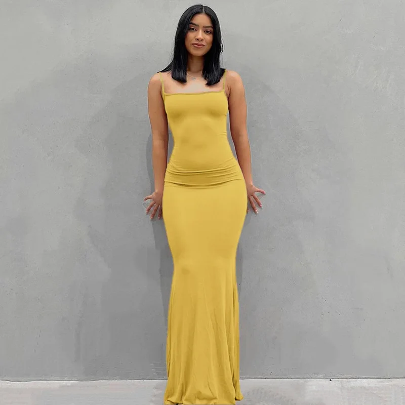 Dress Lungo Slim con Spacco Alto – Elegante e Sexy - immagine 6