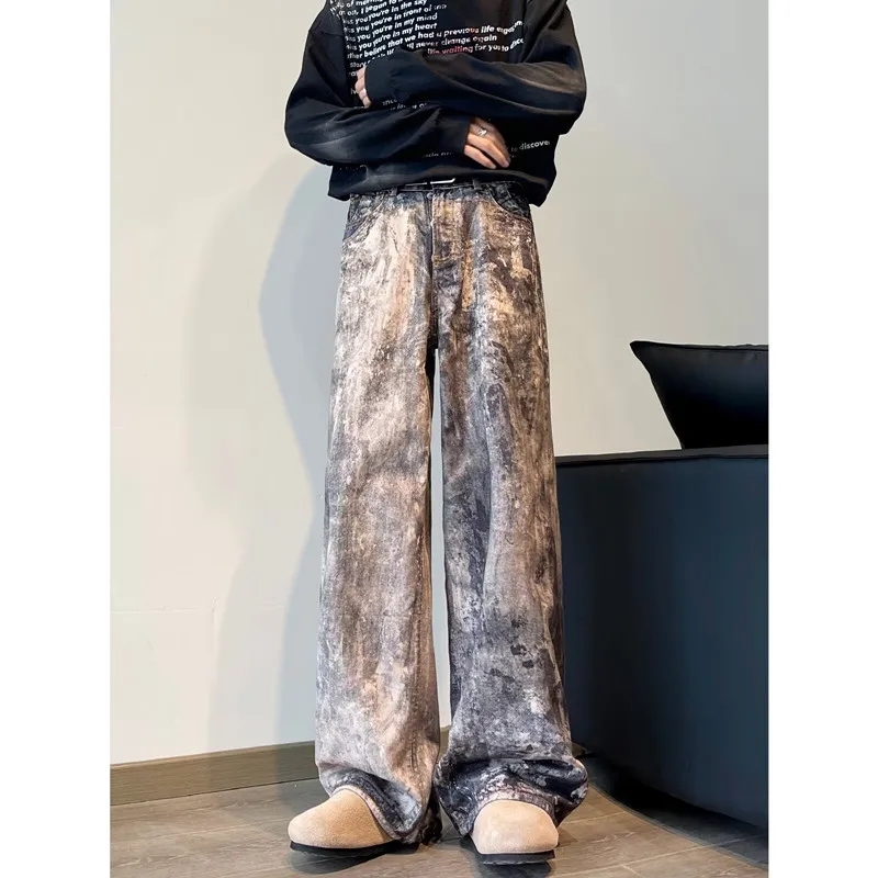 Jeans larghi Streetwear Tie Dye - immagine 6