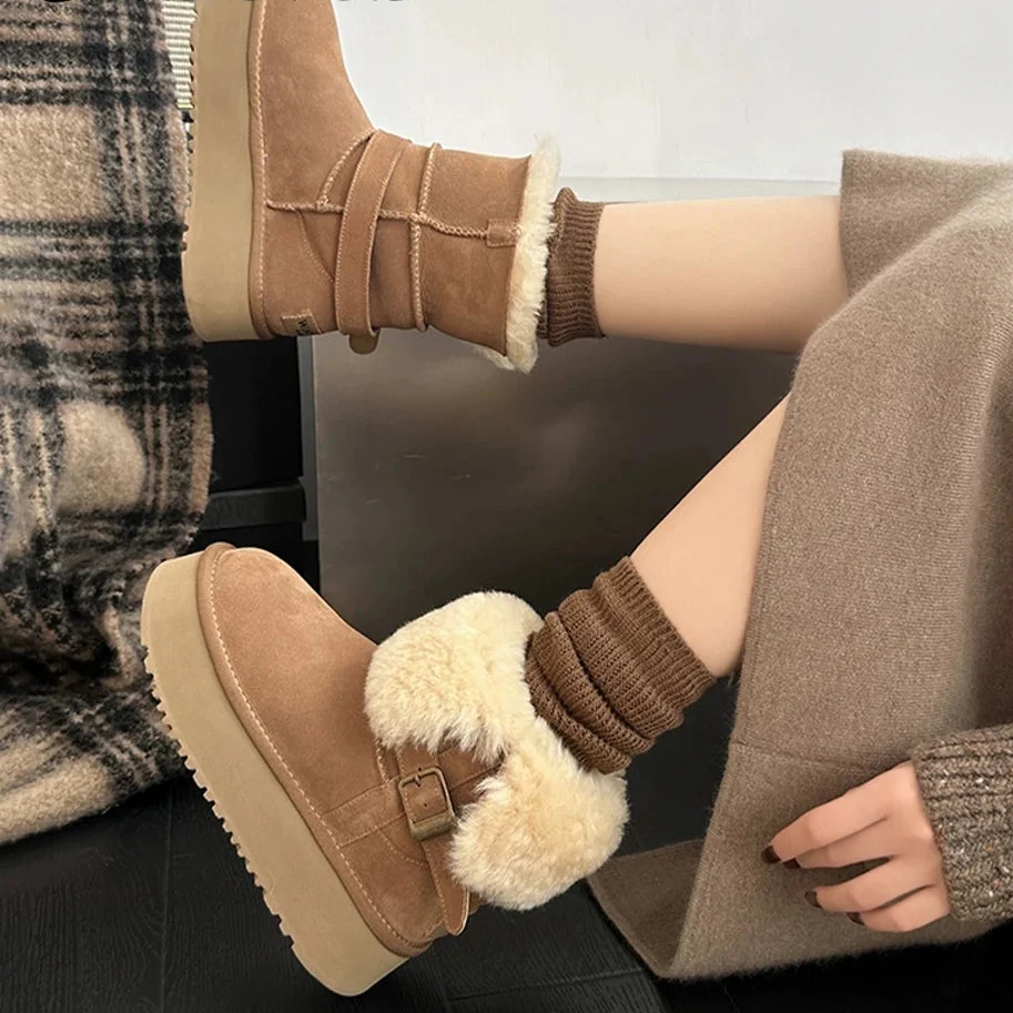 Stivaletto snow donna ecologico fur - immagine 7