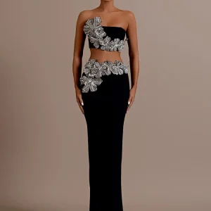 Sexy Long Sleeves Bandage 2-Piece Sets Women