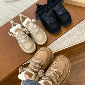 Sneakers Sports suede montone ecologico