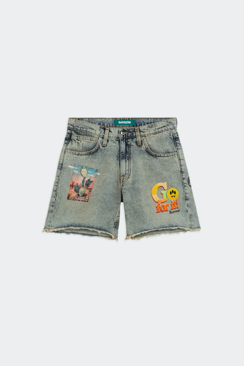 Barrow Denim Shorts