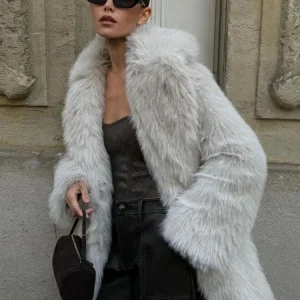 Maxy pelliccia ecologica Greta donna