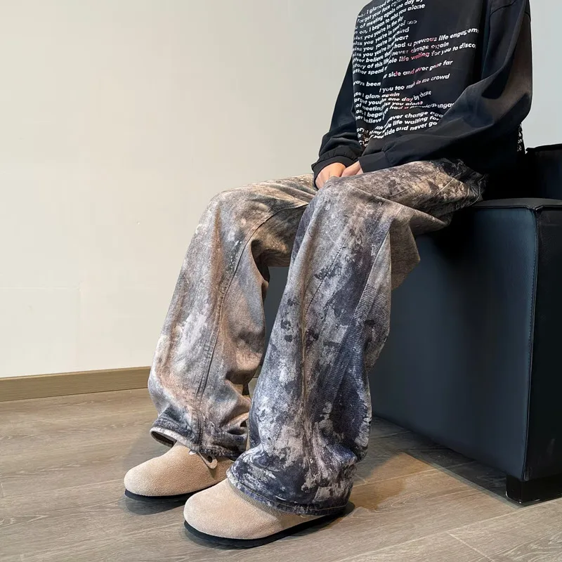 Jeans larghi Streetwear Tie Dye - immagine 7