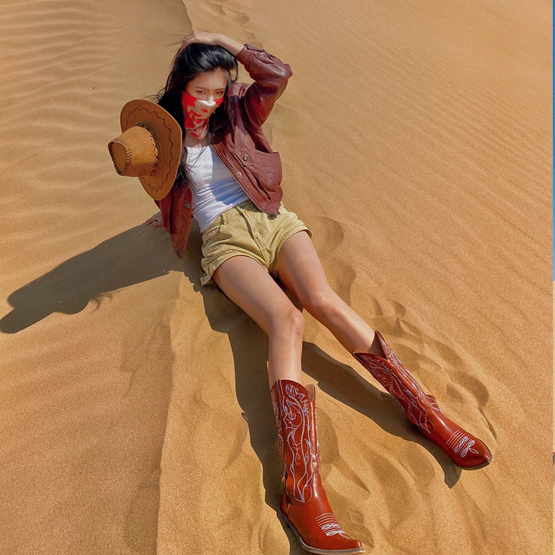 Stivale Texas Vera Pelle - immagine 4