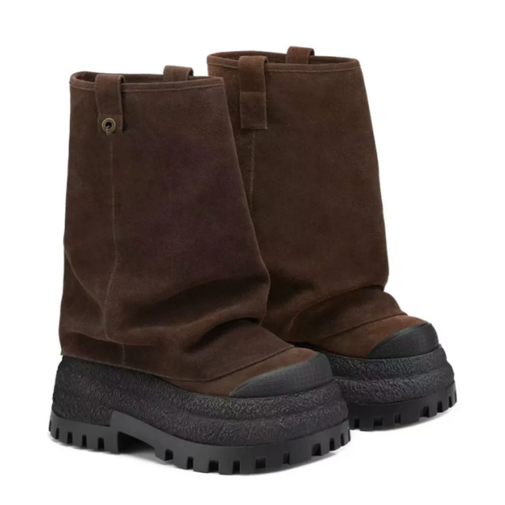 Stivaletto Platform Suede - immagine 2