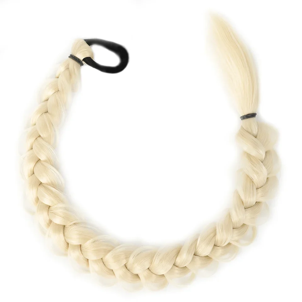 Long Braided Ponytail Hair Extensions - immagine 7