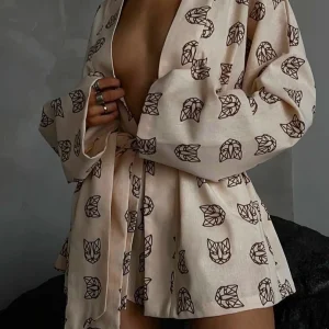 Completo fantasia due pezzi all over