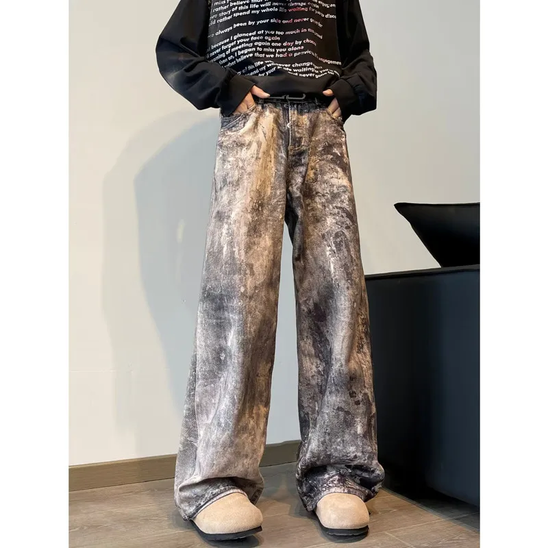 Jeans larghi Streetwear Tie Dye - immagine 2