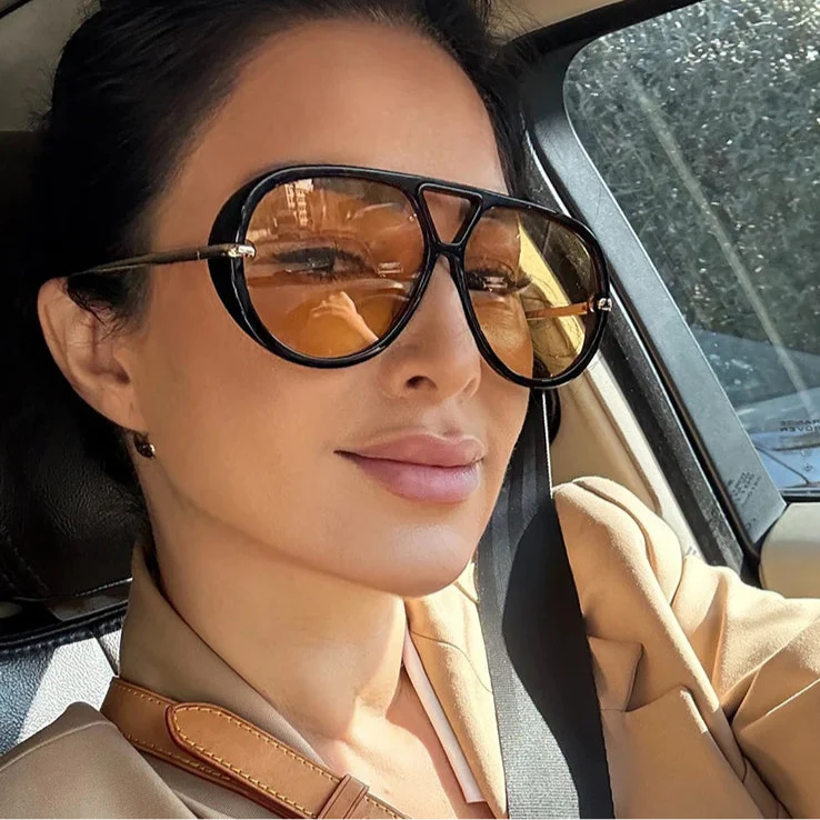 Pilot Oval Punk Sunglasses - immagine 4