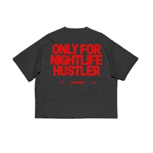 T-Shirt “BASEDODICIxHYPE” Nightlife Black