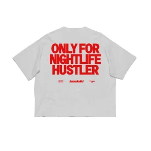 T-Shirt “BASEDODICIxHYPE” Nightlife White