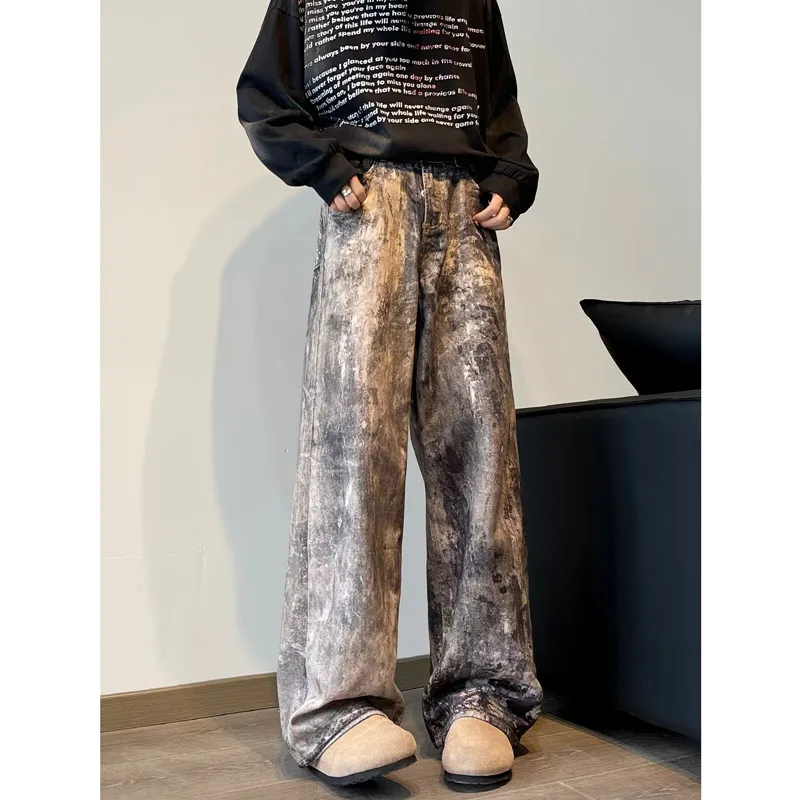 Jeans larghi Streetwear Tie Dye - immagine 4