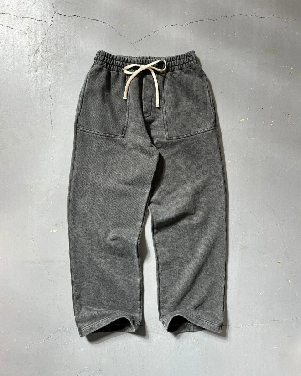 American Solid Color Cotton Oversized Sweatshirt Men Two Piece - immagine 7