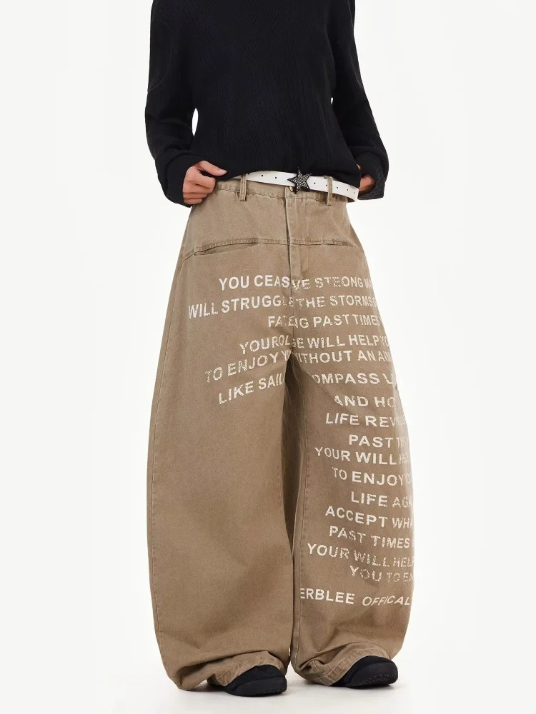 Jeans Pantaloni Baggy - immagine 6