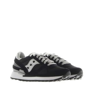 Scarpa da ginnastica donna Saucony Shadow Original colore nero argento s1108 671