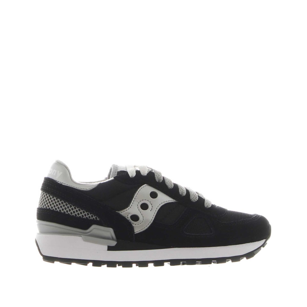 Scarpa da ginnastica donna Saucony Shadow Original colore nero argento s1108 671 - immagine 3