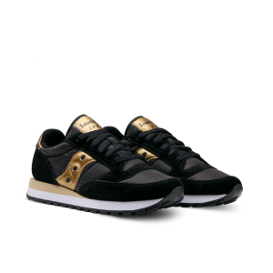 Scarpa da passeggio donna Saucony Jazz Original nero oro s1044 521
