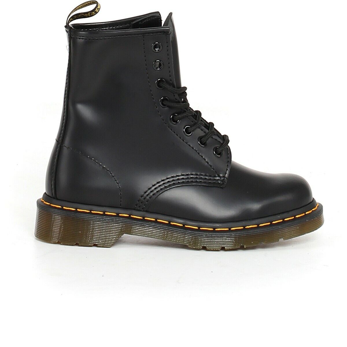 Scarpa anfibio unisex Dr. Martens colore nero 1460 Smooth 11822006