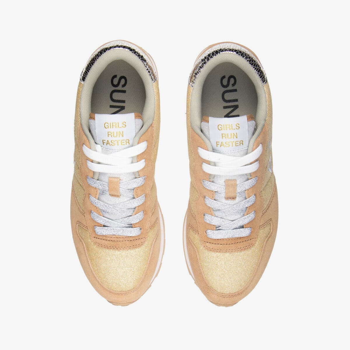 Scarpa da ginnastica Sun68 z31204 43oro glitter - immagine 4