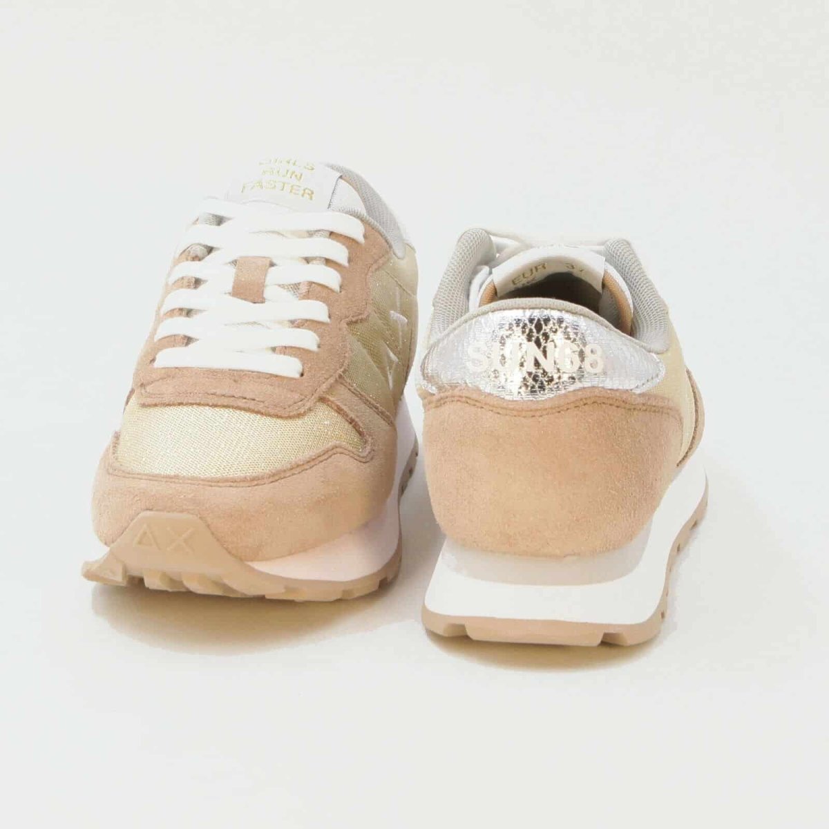 Scarpa da ginnastica Sun68 z31204 43oro glitter - immagine 7