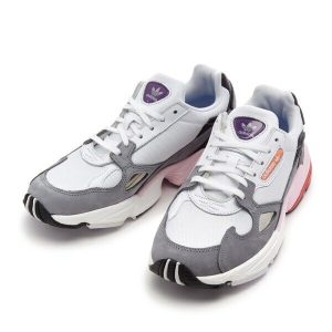 Scarpa da ginnastica donna Adidas Falcom w colore bianco rosa