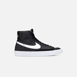 Scarpa da ginnastica donna Nike Blazer Mid 77 nera bianco DC9197001